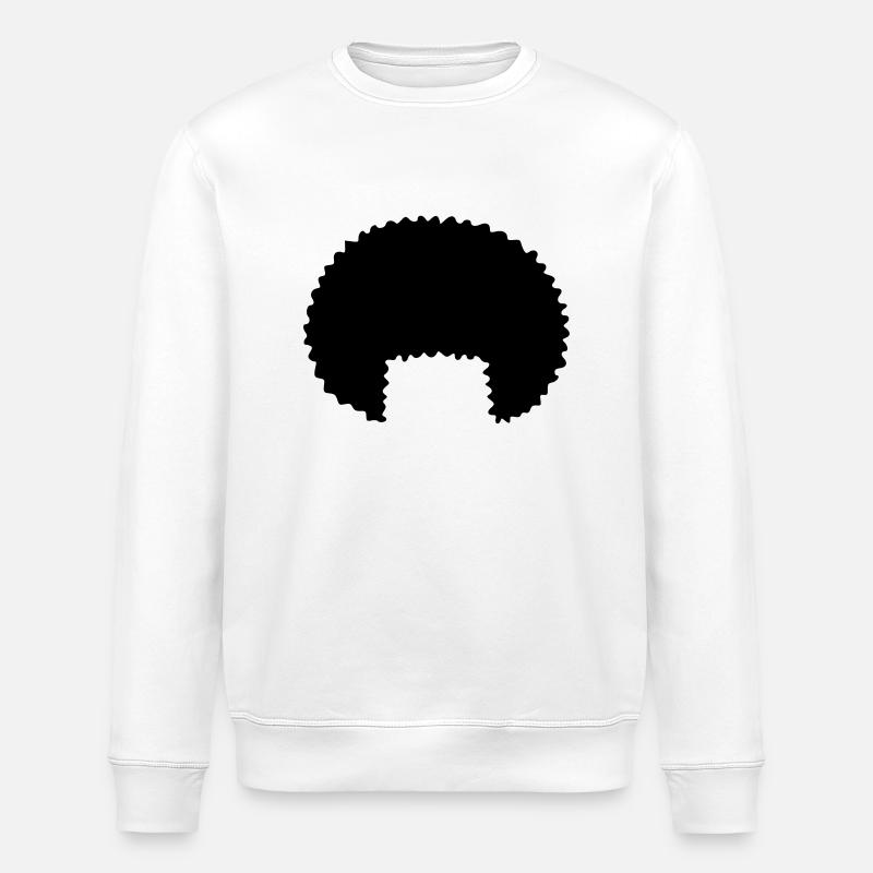 Afrolook - Stanley/Stella Unisex Bio-Sweatshirt ROLLER - Weiß