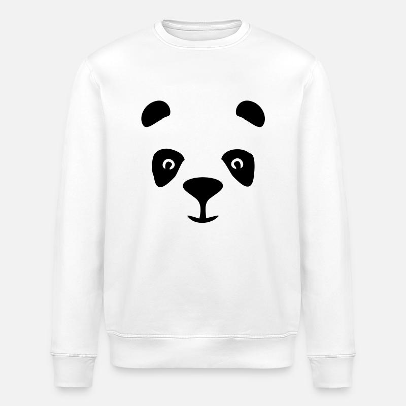 panda - Sweat bio ROLLER Stanley/Stella Unisexe - blanc