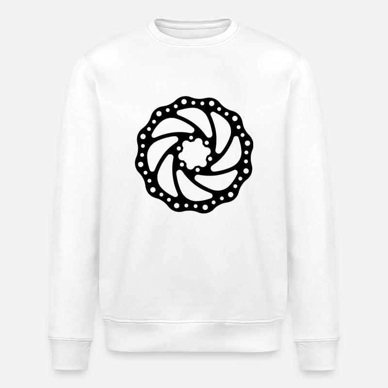 Bremsscheibe - Stanley/Stella Unisex Bio-Sweatshirt ROLLER - Weiß
