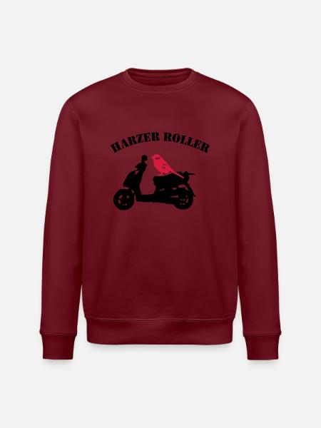 Harzer Roller - Stanley/Stella Unisex Bio-Sweatshirt ROLLER - Weiß