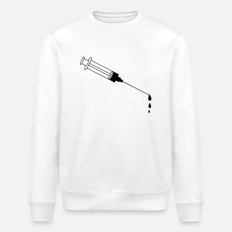 Blood Syringe - Sweat bio ROLLER Stanley/Stella Unisexe - blanc