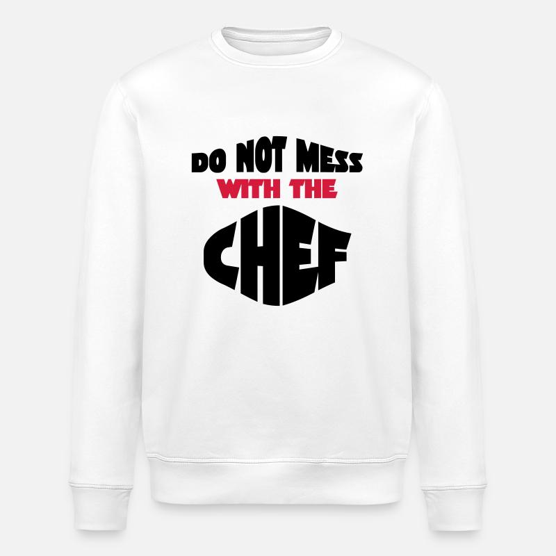 chef - Stanley/Stella Unisex Bio-Sweatshirt ROLLER - Weiß