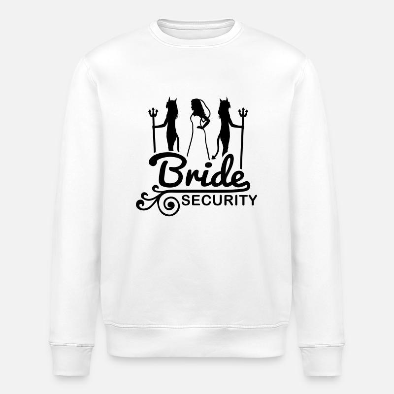 bride_security_f1 - Sweat bio ROLLER Stanley/Stella Unisexe - blanc