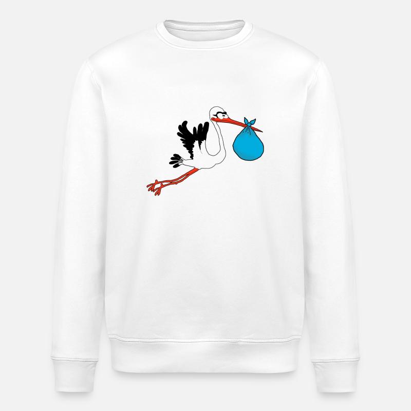 Storch - Stanley/Stella Unisex Bio-Sweatshirt ROLLER - Weiß