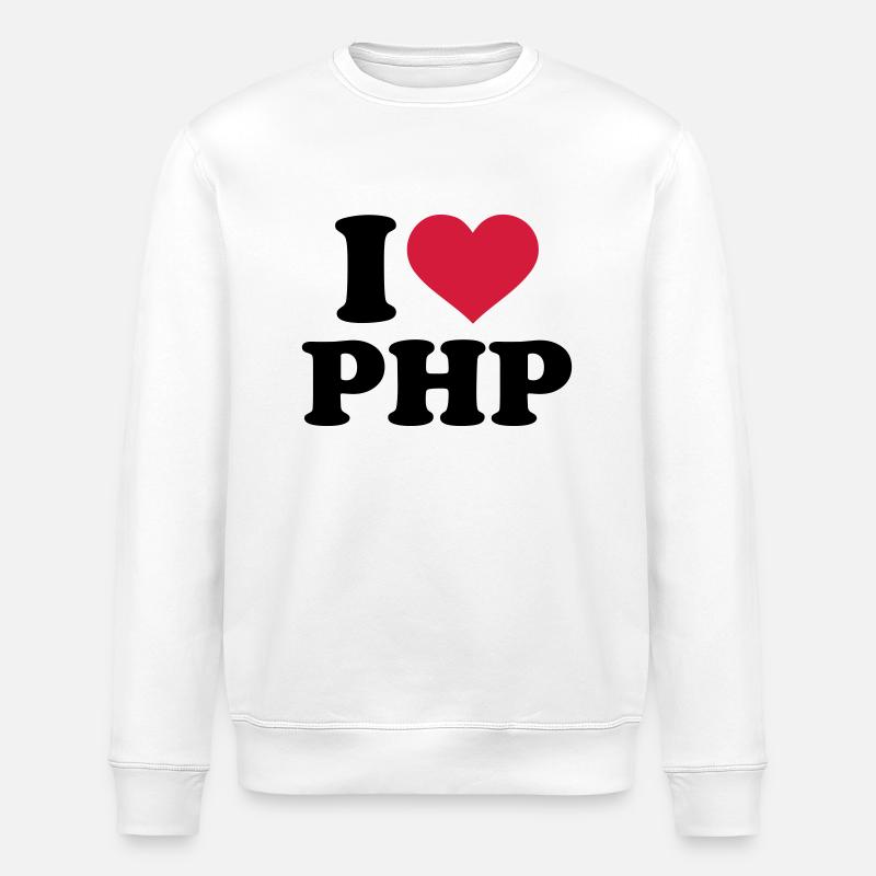 PHP - Stanley/Stella Unisex Bio-Sweatshirt ROLLER - Weiß