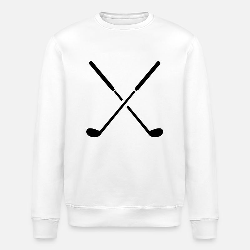 Golf - Stanley/Stella ROLLER Unisex Organic Sweatshirt - white