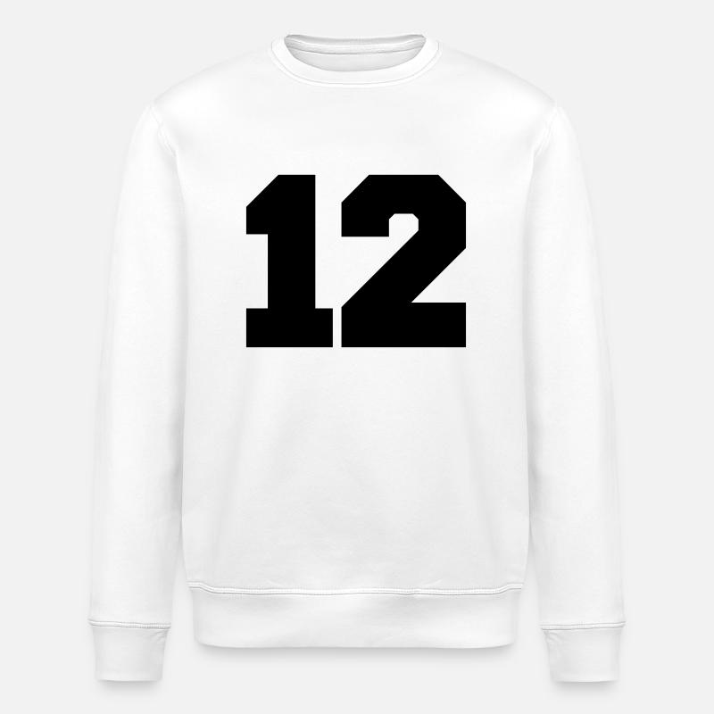 12 - Sweat bio ROLLER Stanley/Stella Unisexe - blanc