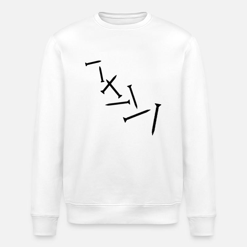 Schraube - Stanley/Stella Unisex Bio-Sweatshirt ROLLER - Weiß