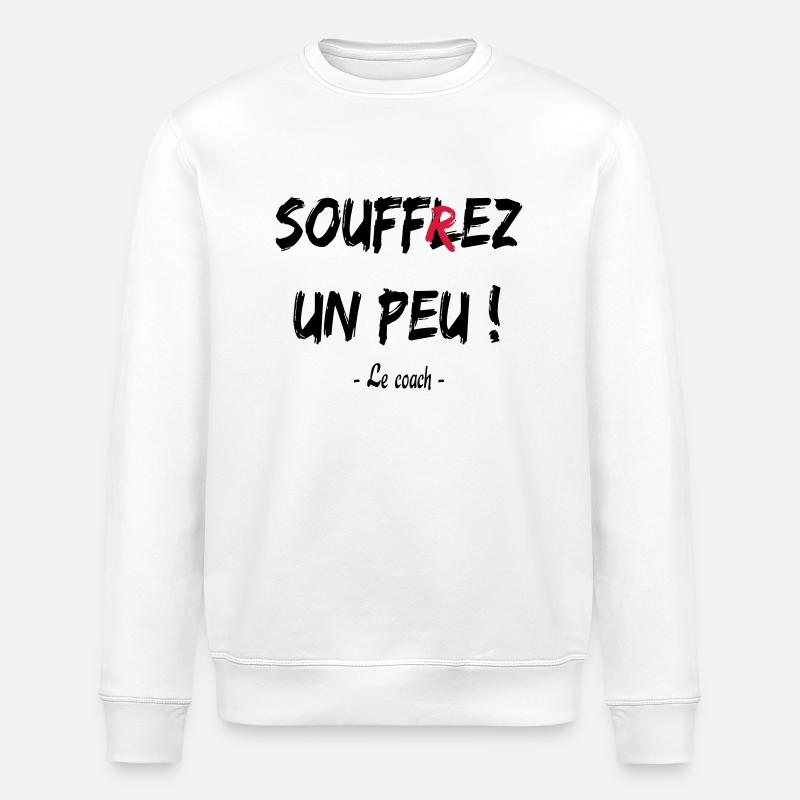 Soufflez un peu - Stanley/Stella Unisex Bio-Sweatshirt ROLLER - Weiß