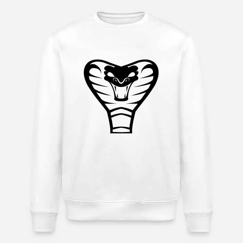 kobra_01 - Sweat bio ROLLER Stanley/Stella Unisexe - blanc