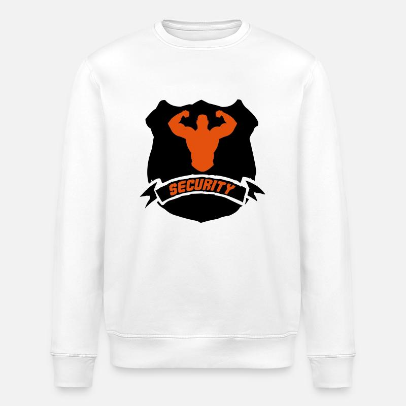 security_002 - Stanley/Stella Unisex Bio-Sweatshirt ROLLER - Weiß