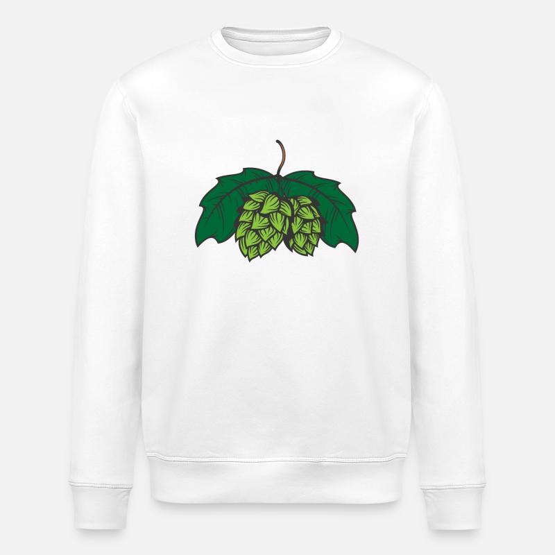 Hopfen - Stanley/Stella Unisex Bio-Sweatshirt ROLLER - Weiß