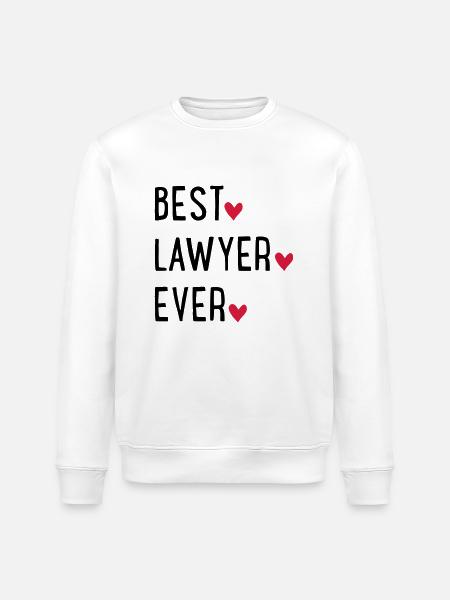 Attorney - Stanley/Stella ROLLER Unisex Organic Sweatshirt - white