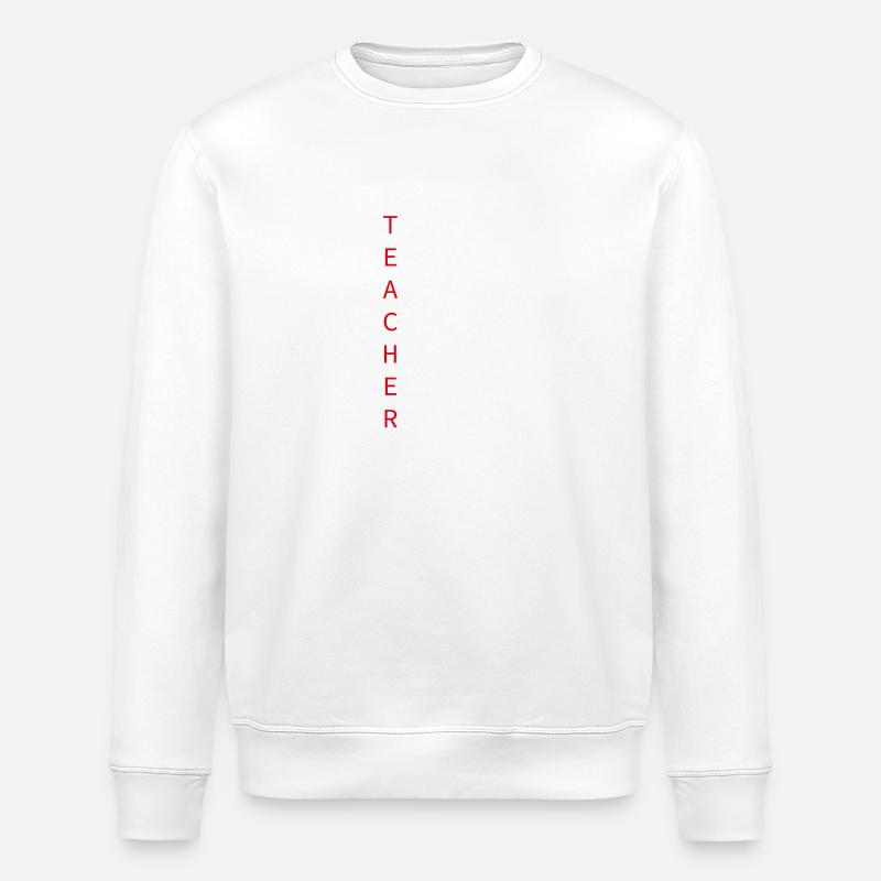 Enseignant - Sweat bio ROLLER Stanley/Stella Unisexe - blanc