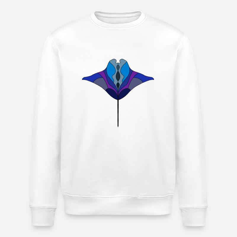 Manta - Stanley/Stella Unisex Bio-Sweatshirt ROLLER - Weiß