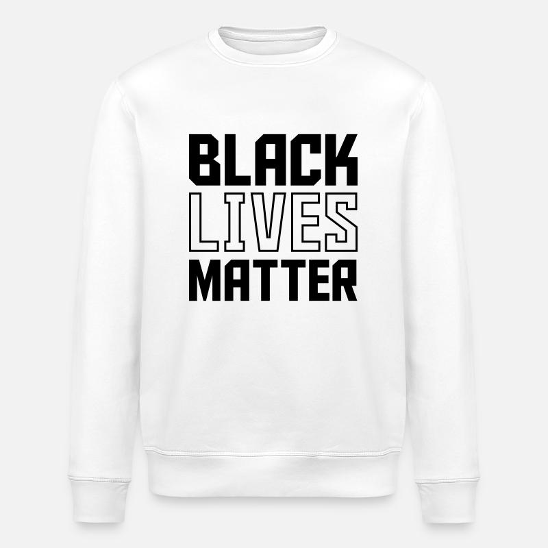 Vies noires - Sweat bio ROLLER Stanley/Stella Unisexe - blanc