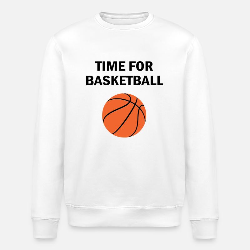 Basketball - Stanley/Stella Unisex Bio-Sweatshirt ROLLER - Weiß