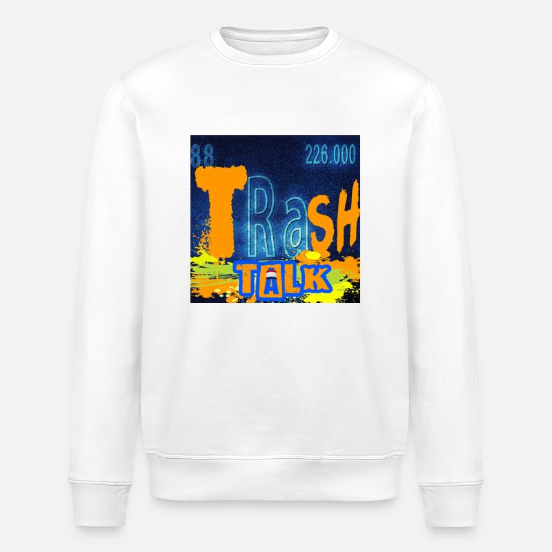 TRASHTALK Chemie - Stanley/Stella Unisex Bio-Sweatshirt ROLLER - Weiß