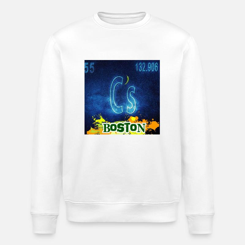 C's CHEMIE - Stanley/Stella Unisex Bio-Sweatshirt ROLLER - Weiß