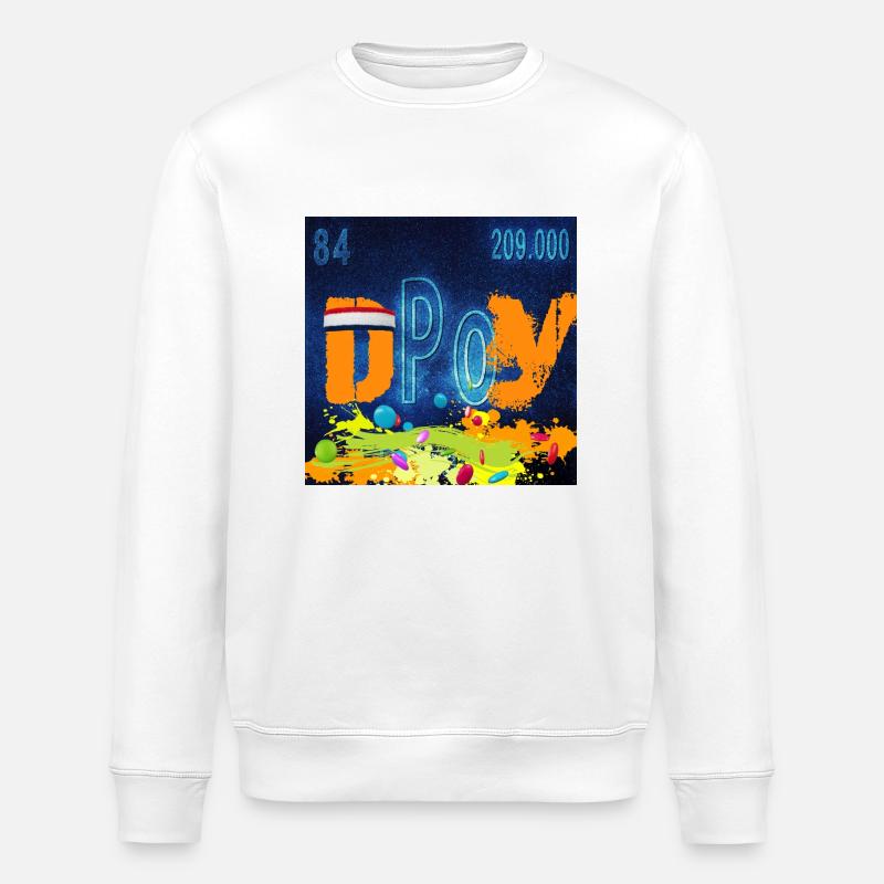 DPOY-CHEMIE - Stanley/Stella Unisex Bio-Sweatshirt ROLLER - Weiß