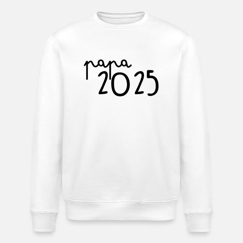 Dad 2025 - Stanley/Stella ROLLER Unisex Organic Sweatshirt - white