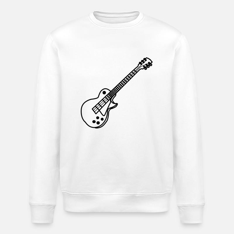 Guitare Electrique - Sweat bio ROLLER Stanley/Stella Unisexe - blanc