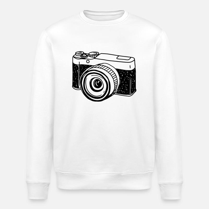 Kamera - Stanley/Stella Unisex Bio-Sweatshirt ROLLER - Weiß