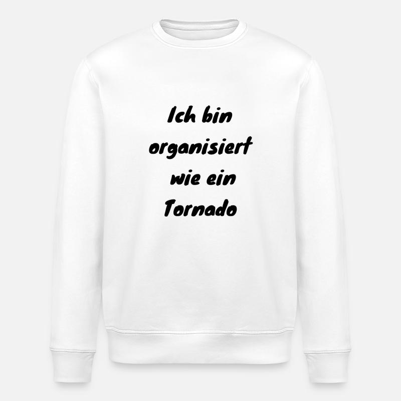 Selbstironische Sprüche - Stanley/Stella Unisex Bio-Sweatshirt ROLLER - Weiß