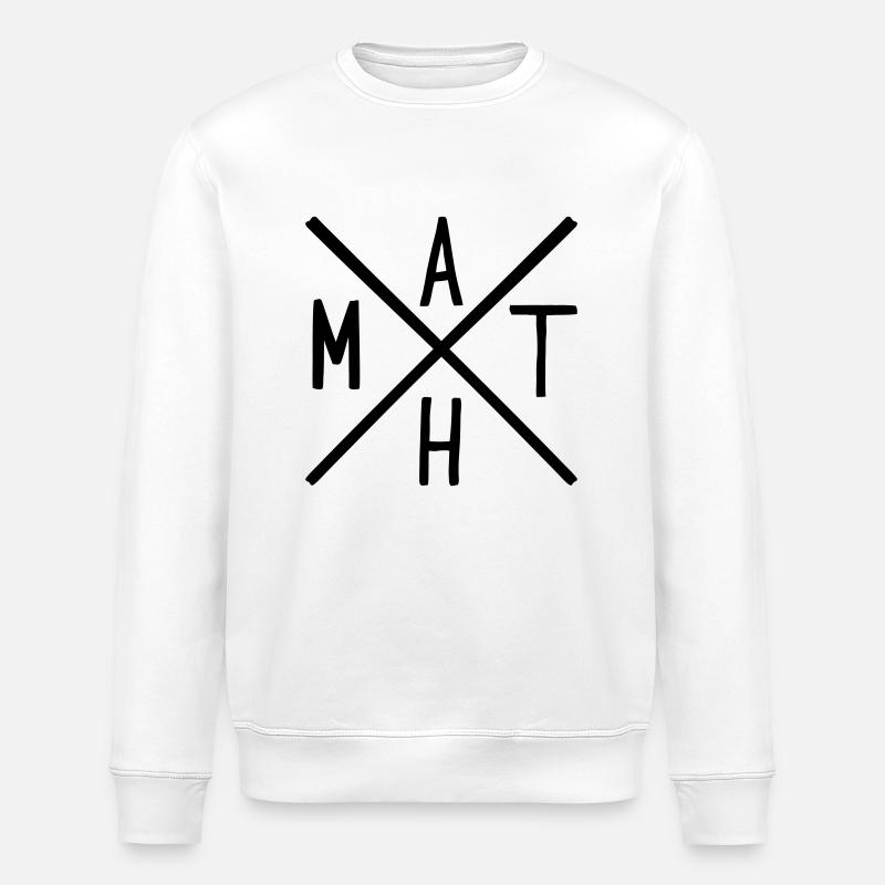 Mathe - Stanley/Stella Unisex Bio-Sweatshirt ROLLER - Weiß