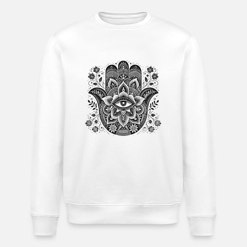 Fatima - Stanley/Stella Unisex Bio-Sweatshirt ROLLER - Weiß