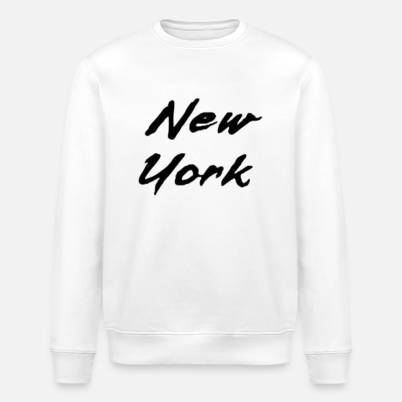 new work - Stanley/Stella ROLLER Unisex Organic Sweatshirt - white