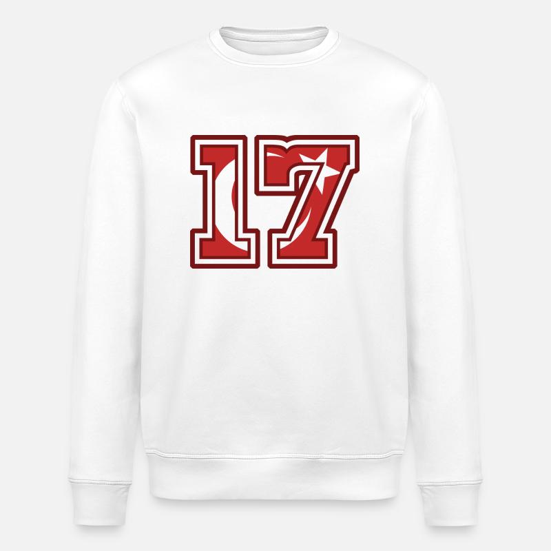 Çanakkale - Stanley/Stella ROLLER Unisex Organic Sweatshirt - white
