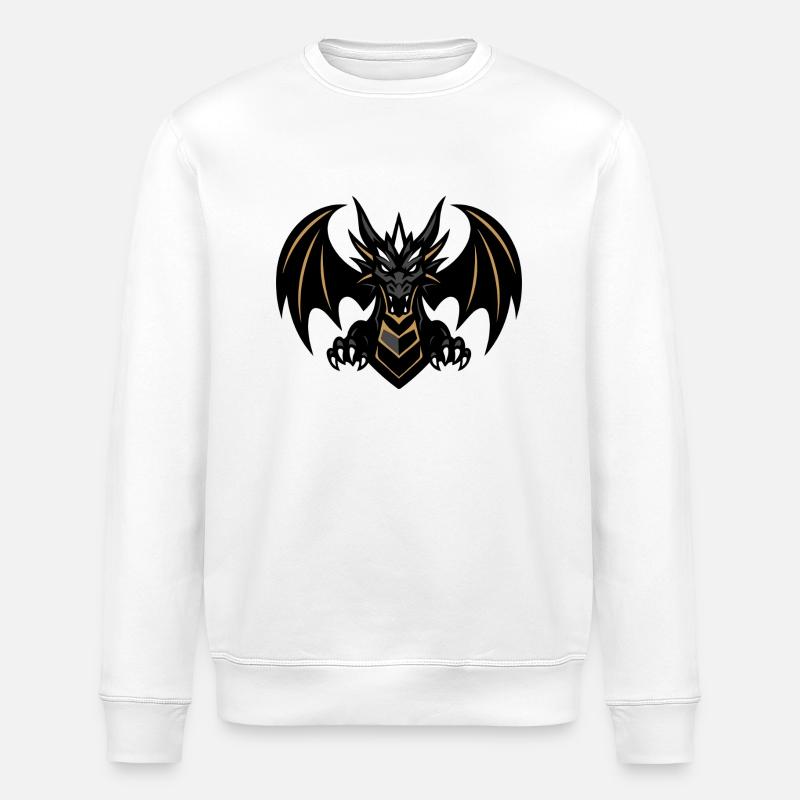 DRAGON LEVEL 1 - Stanley/Stella Unisex Bio-Sweatshirt ROLLER - Weiß