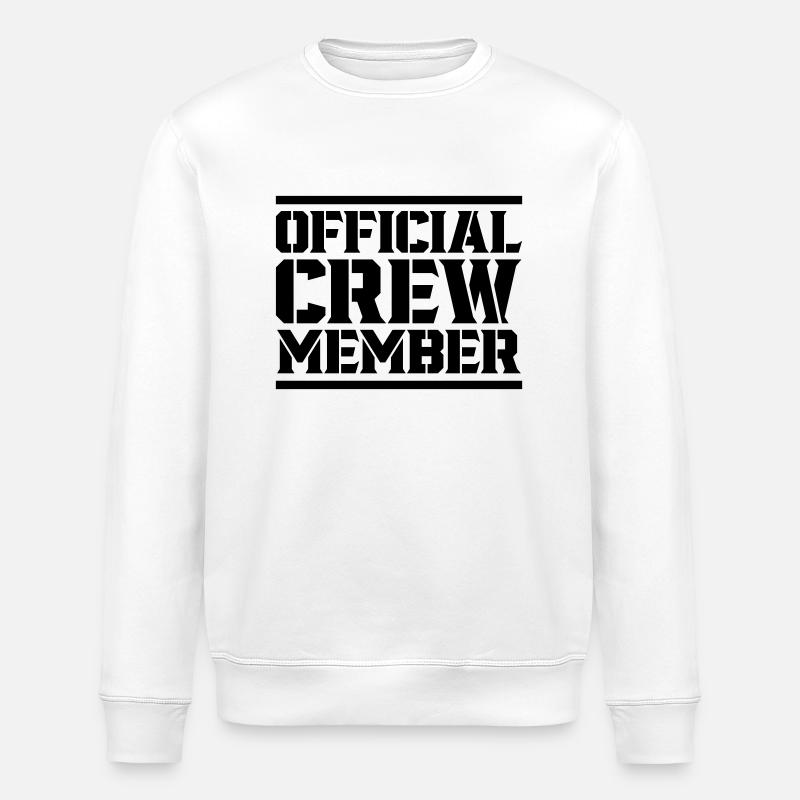 membre d’équipage - Sweat bio ROLLER Stanley/Stella Unisexe - blanc