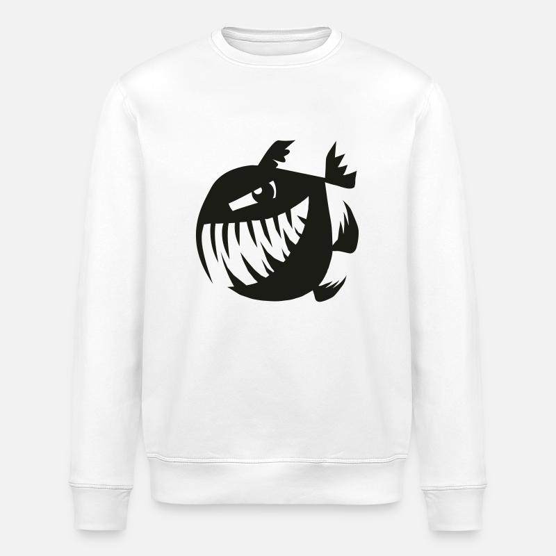 Mal Joyeux Perry - Sweat bio ROLLER Stanley/Stella Unisexe - blanc