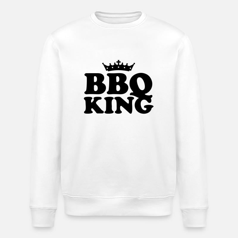 bbq king FR - Sweat bio ROLLER Stanley/Stella Unisexe - blanc