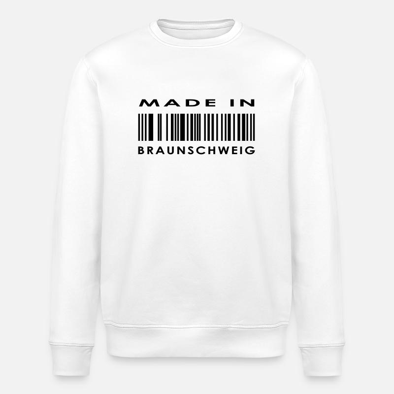 Brunswick - Stanley/Stella ROLLER Unisex Organic Sweatshirt - white