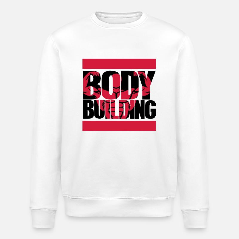 Musculation 1_2c - Sweat bio ROLLER Stanley/Stella Unisexe - blanc