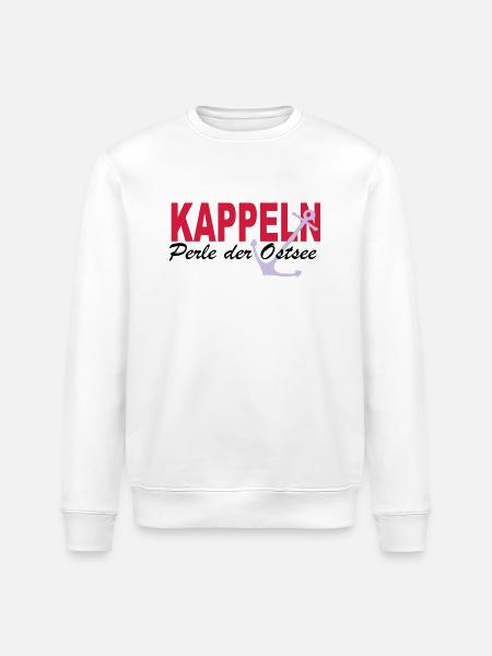 Perle der Ostsee KAPPELN - Stanley/Stella Unisex Bio-Sweatshirt ROLLER - Weiß