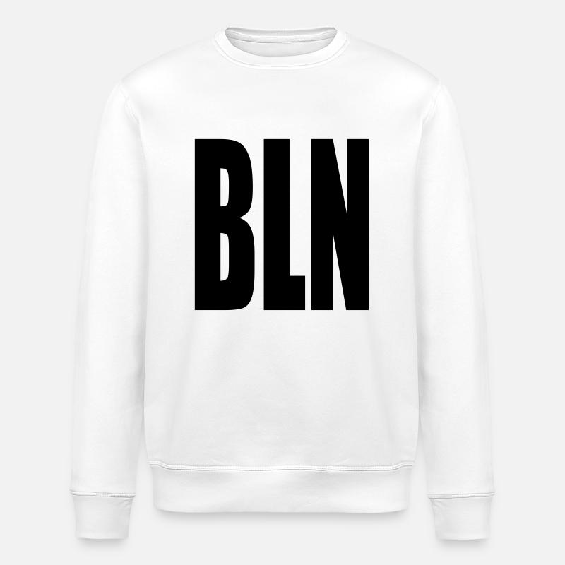 BLN - Stanley/Stella Unisex Bio-Sweatshirt ROLLER - Weiß