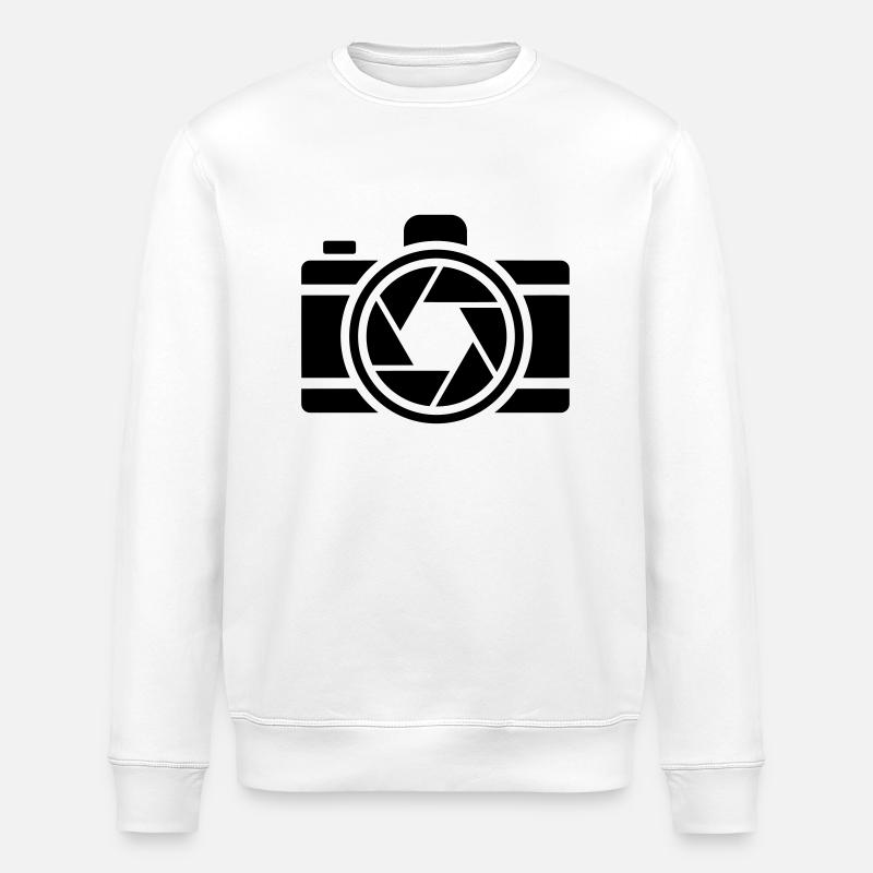 Camera - Stanley/Stella Unisex Bio-Sweatshirt ROLLER - Weiß
