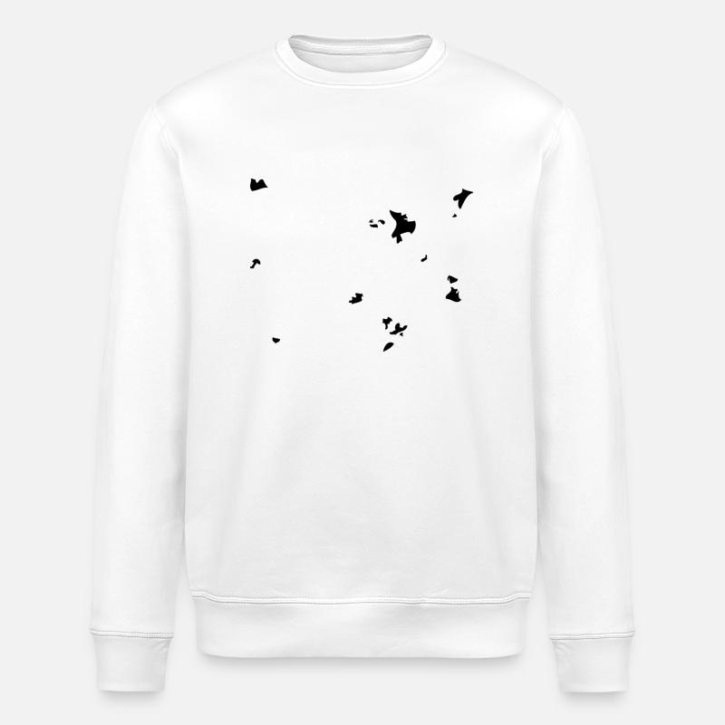 flecken - Stanley/Stella Unisex Bio-Sweatshirt ROLLER - Weiß