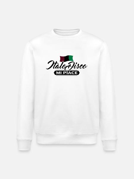 Italo Disco - Sweat bio ROLLER Stanley/Stella Unisexe - blanc