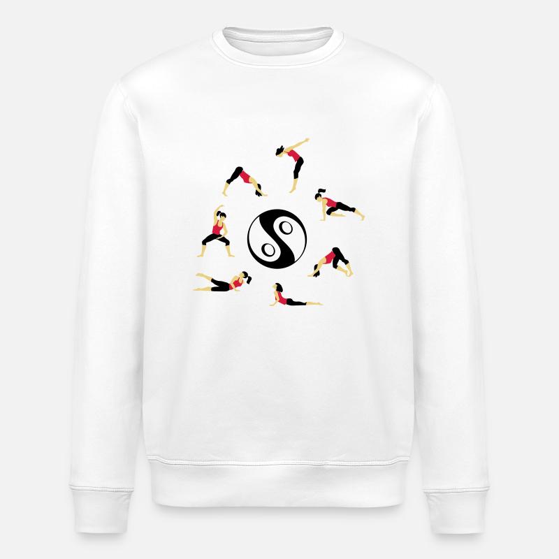 Deepwork - Stanley/Stella Unisex Bio-Sweatshirt ROLLER - Weiß