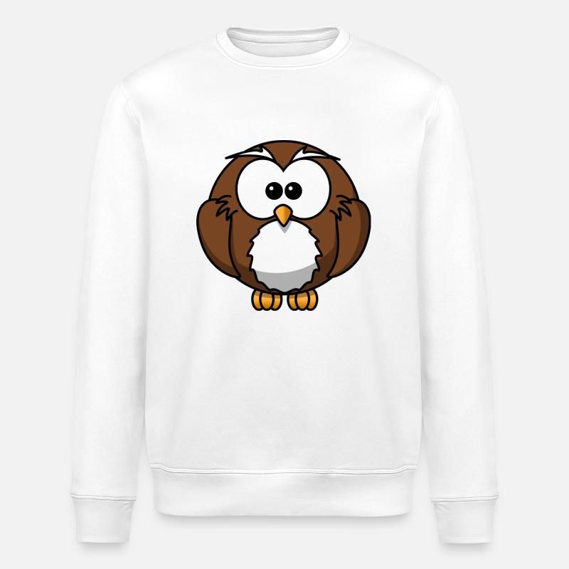 penguin113 - Stanley/Stella Unisex Bio-Sweatshirt ROLLER - Weiß