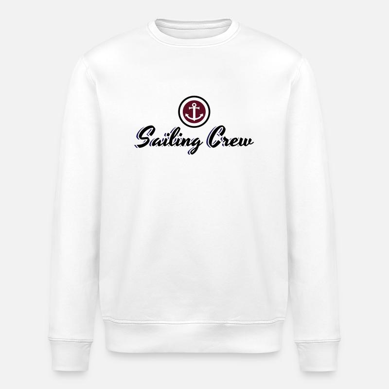 Sailing Crew - Stanley/Stella Unisex Bio-Sweatshirt ROLLER - Weiß