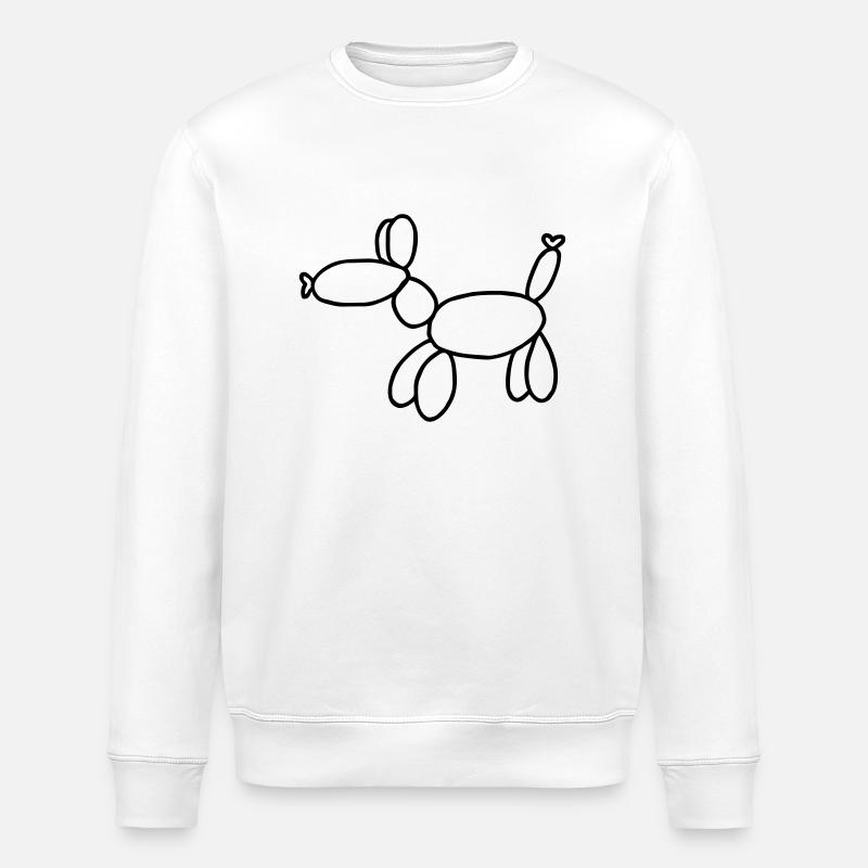 Balloon Dog - Sweat bio ROLLER Stanley/Stella Unisexe - blanc
