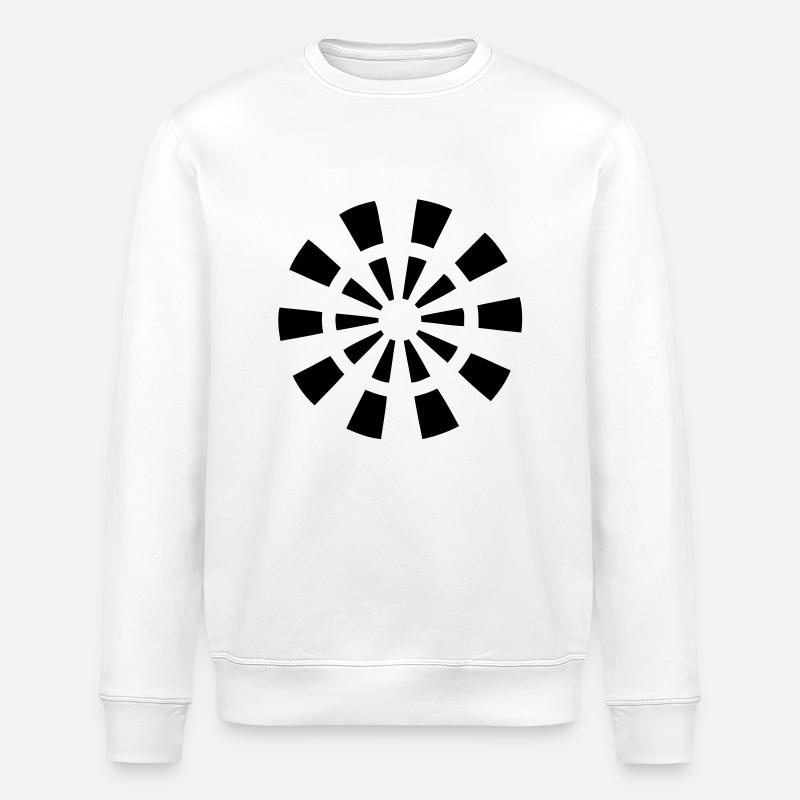 dart - Stanley/Stella ROLLER Unisex Organic Sweatshirt - white