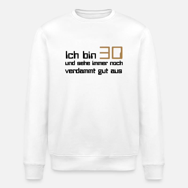 30 - Sweat bio ROLLER Stanley/Stella Unisexe - blanc