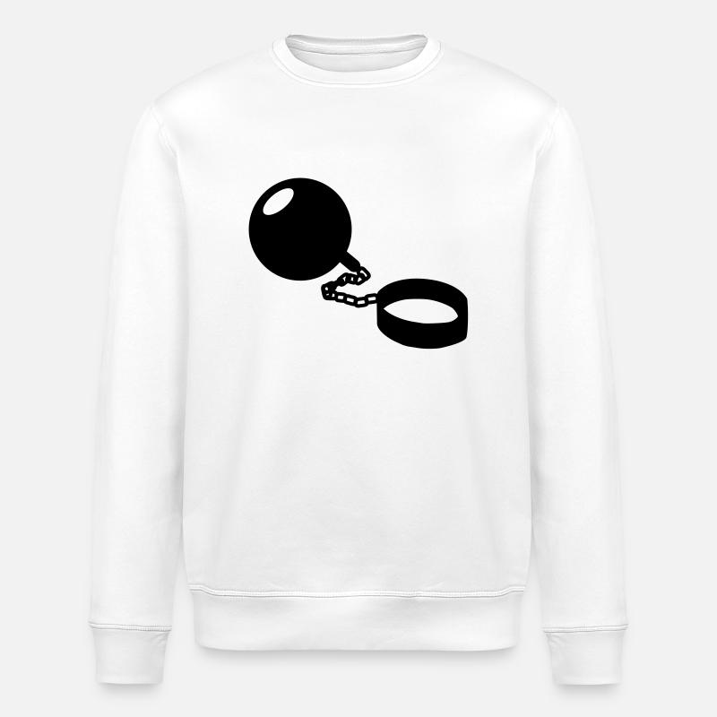Shackle - Stanley/Stella ROLLER Unisex Organic Sweatshirt - white